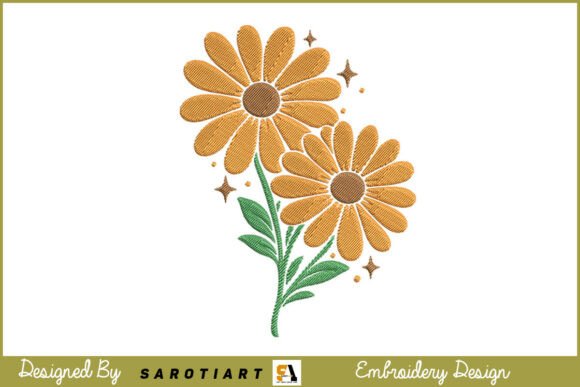 Beautiful Sunflower Embroidery Design Review for Boutique Sweatshirts