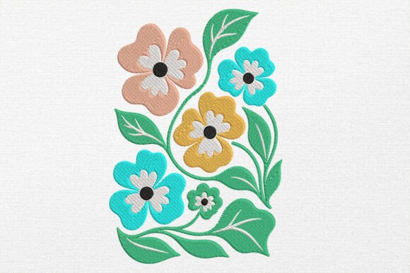 Boho Embroidery Flower Design Review for Handmade Gift Creators