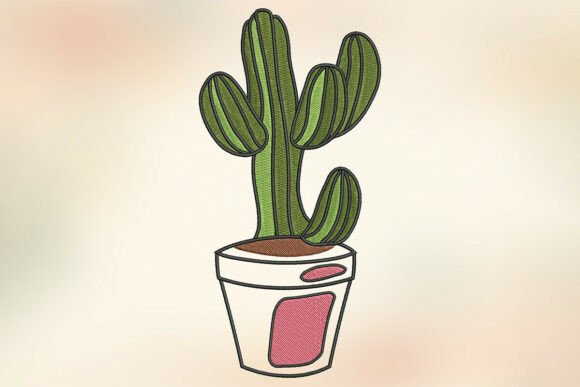 Cactus Embroidery Design Review for Apparel Projects