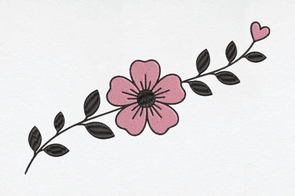 Cute Flower Embroidery: A Must-Have for Craft Fair Success