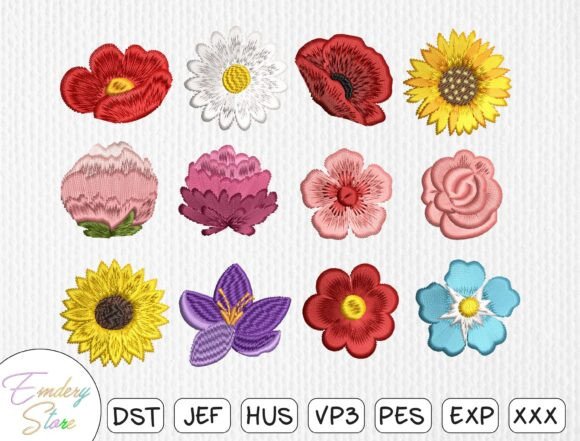 Floral Blossom Embroidery Design Set Review for Real Projects