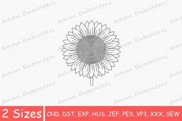 Simple Sunflower Line Art Review: A Minimalist Embroidery Favorite