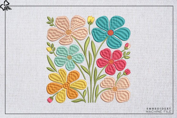 Summer Floral Bouquet Embroidery Review for Real Projects