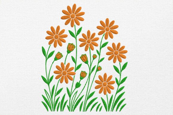Wild Daisy Embroidery: A Versatile Design for Seasonal Creations