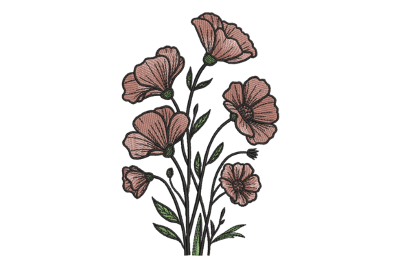Wildflower Bouquet: A Seasonal Embroidery Design Review